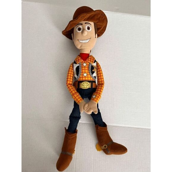 Disney Toy Story sheriff woody cowboy large plush 20” - Picture 3 of 5